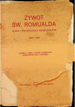 Żywot św Romualda 1927 r.