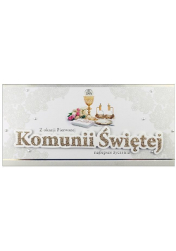 Karnet etui Komunia HM-06