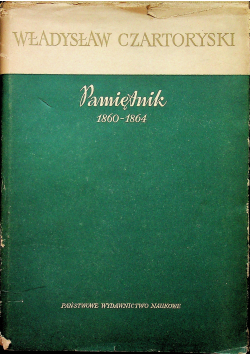 Czartoryski Pamiętnik 1860 - 1864