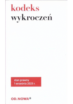 Kodeks wykroczeń