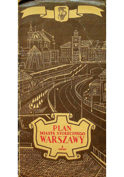 Plan miasta stołecznego Warszawy 1950 r