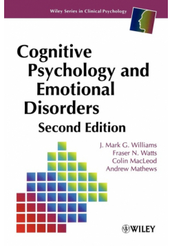 Cognitive Psych   Emotional Disorders 2e