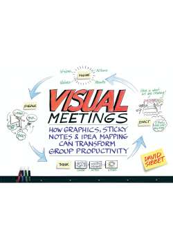 Visual Meetings How Graphics Sticky Notes & Idea Mapping Can Transform Group Productivity