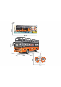 Autobus miejski piętrowy zdalnie sterowany
