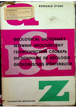 Słownik geologiczny