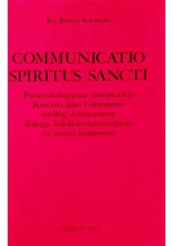 Communicatio Spiritus Sancti