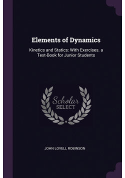 Elements of Dynamics
