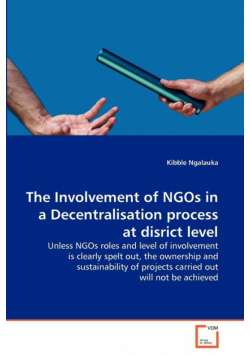 The Involvement of NGOs in a Decentralisation process at disrict level