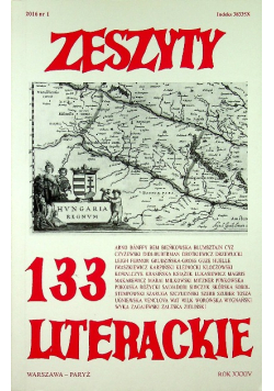 Zeszyty literackie 133