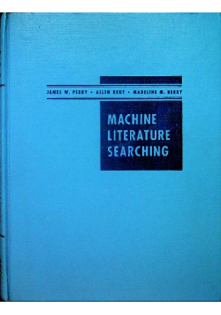 Machine literature searching