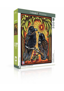 Puzzle 500 Zakochane ptaki XXL