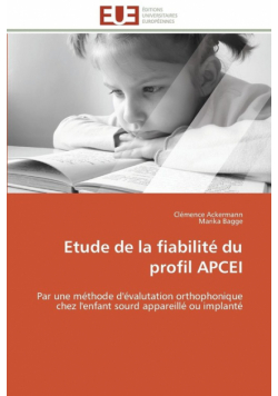 Etude de la fiabilité du profil apcei