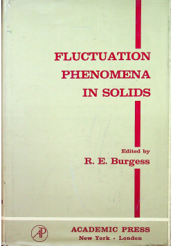 Fluctuation phenomena in solids