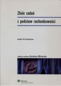 Winiarska - Zbiór zadań z podstaw rachunkowości