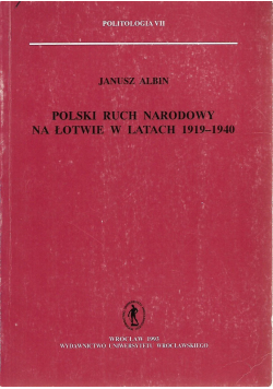Polski ruch narodowy na Łotwie w latach 1919