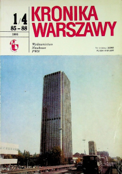 Kronika Warszawy nr 1/ 4