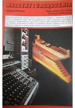 Maszyny i urządzenia typograficzne