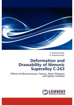 Deformation and Drawability of Nimonic Superalloy C-263