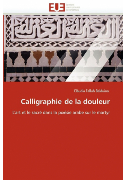 Calligraphie de la douleur