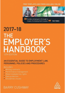 Employer's Handbook 2017-2018
