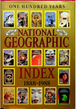 National Geographic Index 1888 1988