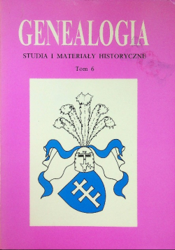 Genealogia studia i materiały historyczne tom 6