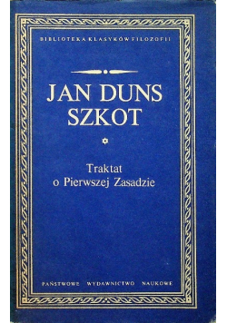 Traktat o Pierwszej Zasadzie