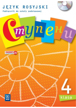 Stupieni Język rosyjski 4 Podręcznik do szkoły podstawowej Z CD