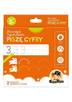 Dłuuugie rysowanki Piszę cyfry 5+