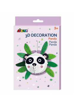 Dekoracje 3D - panda