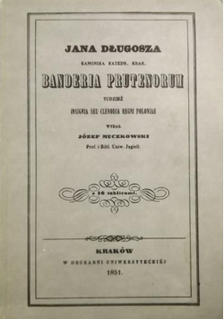Banderia prutenorum reprint 1851 r.