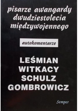 Pisarze awangardy dwudziestolecia międzywojennego