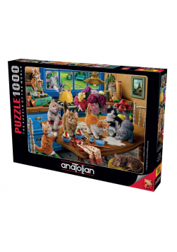 Puzzle 1000 Kotki w kuchni