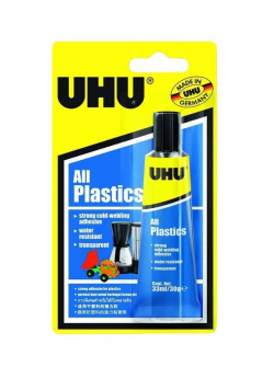 Klej UHU do plastików 33 ml
