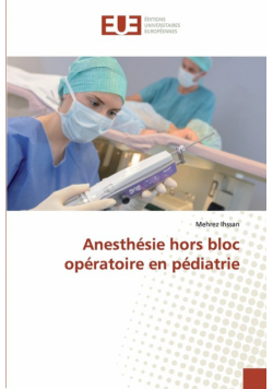 Anesthésie hors bloc opératoire en pédiatrie