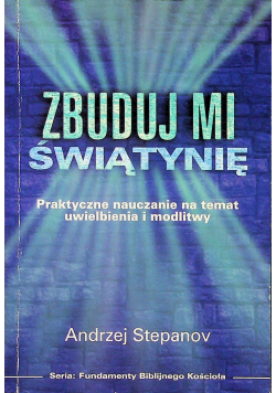 Zbuduj mi świątynie Autograf autora