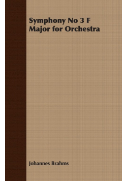 Symphony No 3 F Major for Orchestra