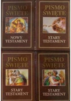 Pismo święte Stary / Nowy Testament 4 tomy