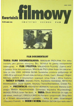 Kwartalnik filmowy Numer 23