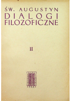 Dialogi filozoficzne II