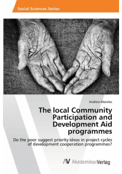 The local Community Participation and Development Aid programmes