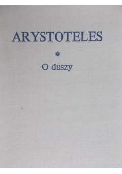 Arystoteles O duszy