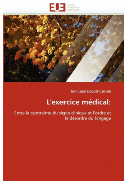 L'exercice médical