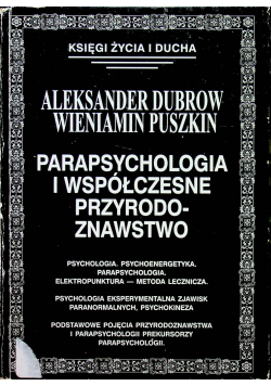 Parapsychologia i współczesne przyrodoznawstwo