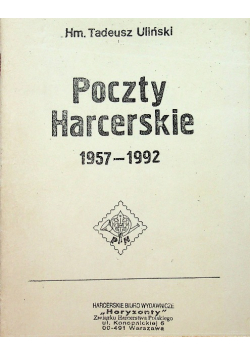 Poczty harcerskie