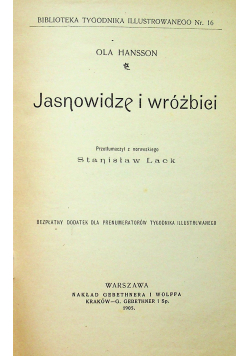 Jasnowidze i wróżbici 1905 r.