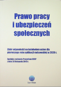 Prawo pracy i ubezpieczeń społecznych