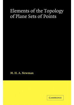 Elements of the Topology of Plane Sets of Points