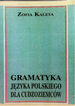 Gramatyka języka polskiego dla cudzoziemców