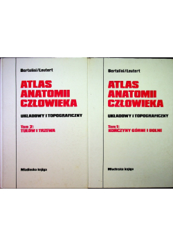 Atlas Anatomii Człowieka Tom I i II